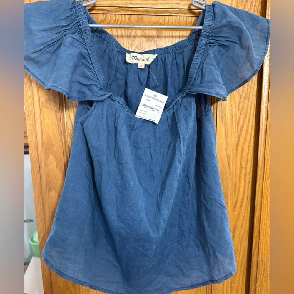 Madewell Denim Top